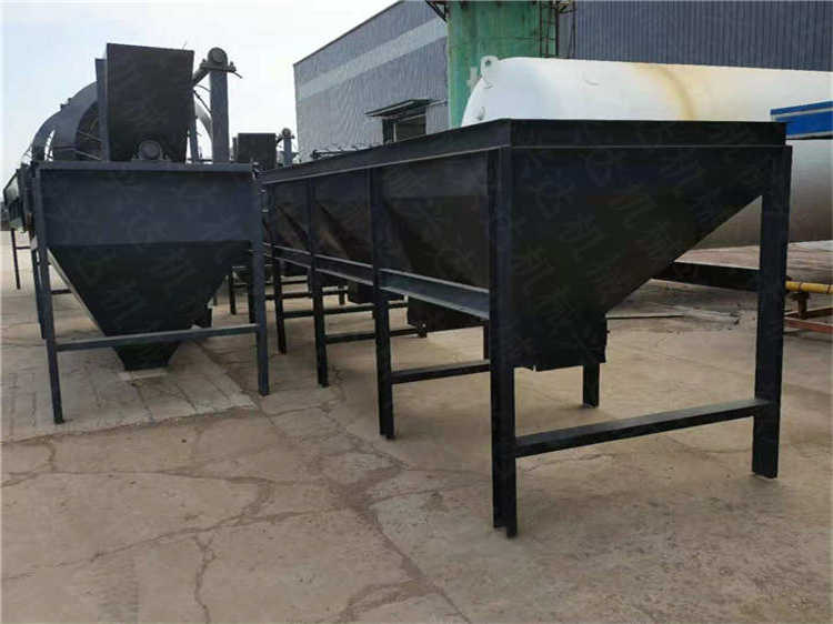 電子皮帶秤或核秤作為計(jì)量設(shè)備有機(jī)肥自動(dòng)配料倉